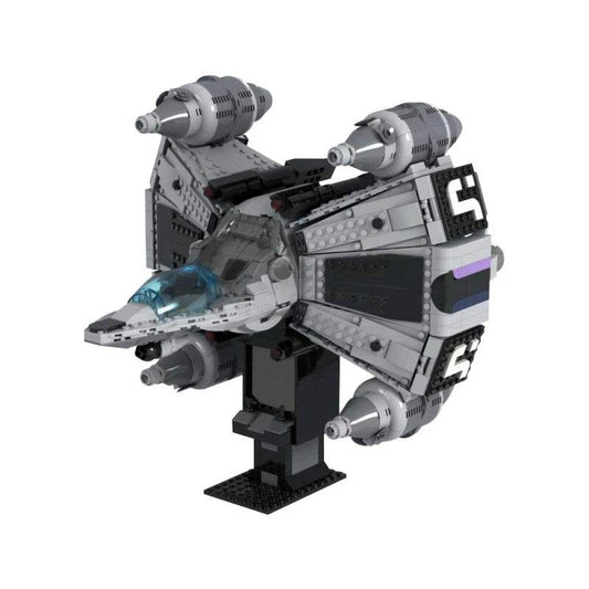 MOC Spaceship Gunstar Model Building Blocks Gift Set Building Bricks MOC - ToylandEU