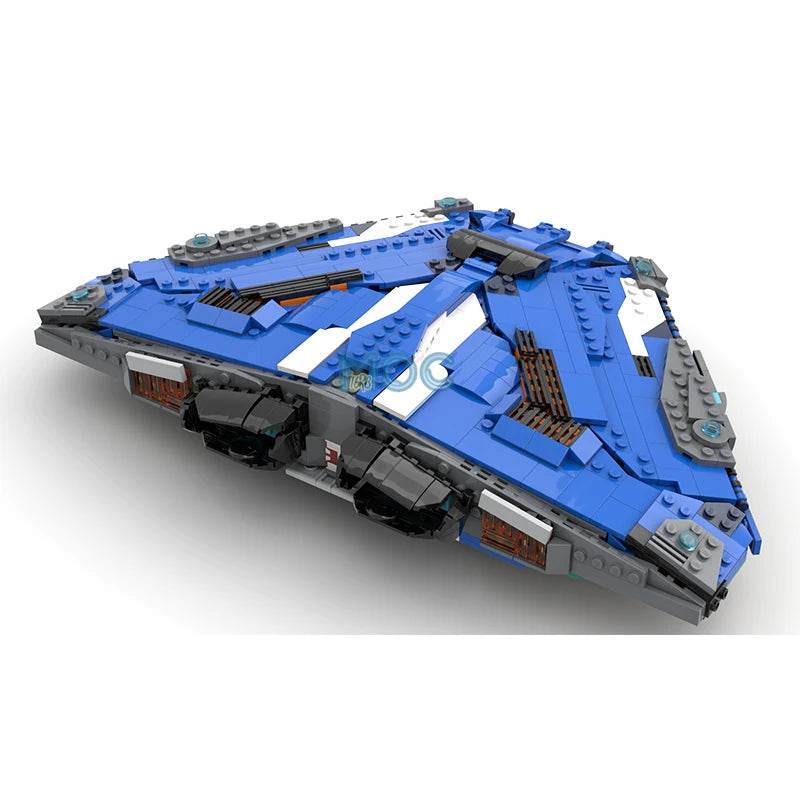 MOC Spaceship Model Cobra Mk3 Building Block Set 1770PCS Building Bricks MOC - ToylandEU