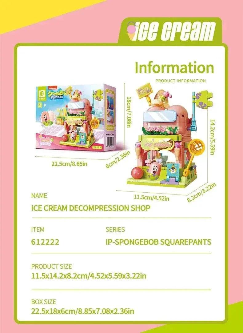  MOC SpongeBob SquarePants Building Blocks Double Layer Set Kid Toys -  ToylandEU™