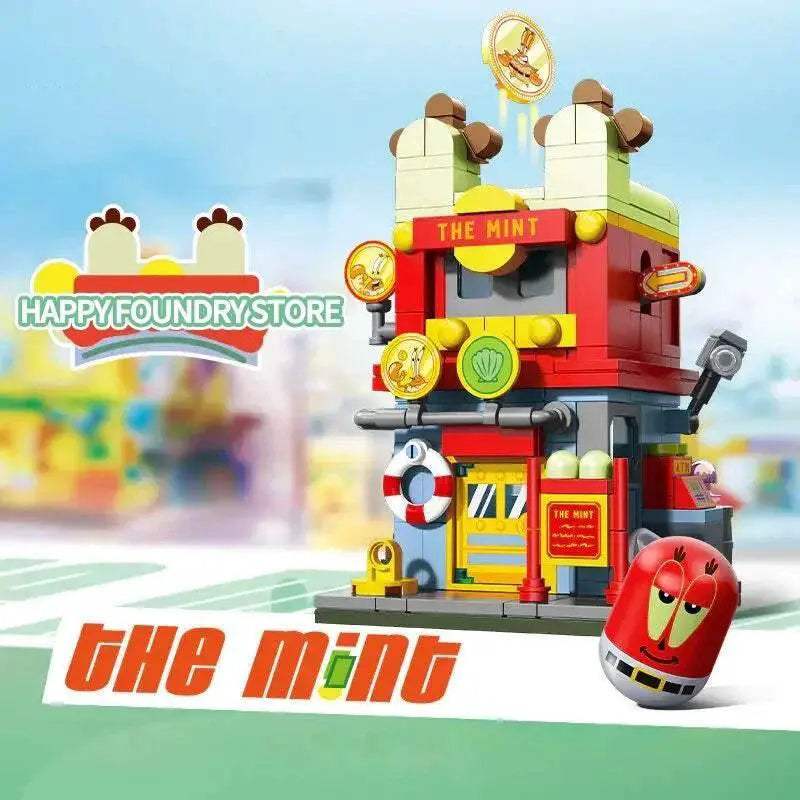 SpongeBob SquarePants Building Blocks Double Layer Set Kid Toys - ToylandEU