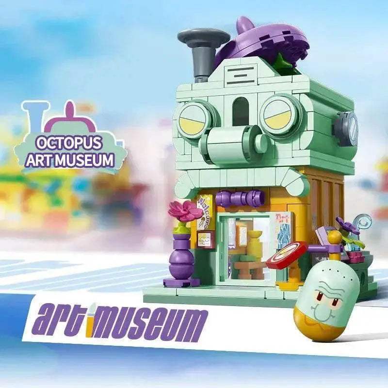 SpongeBob SquarePants Building Blocks Double Layer Set Kid Toys - ToylandEU