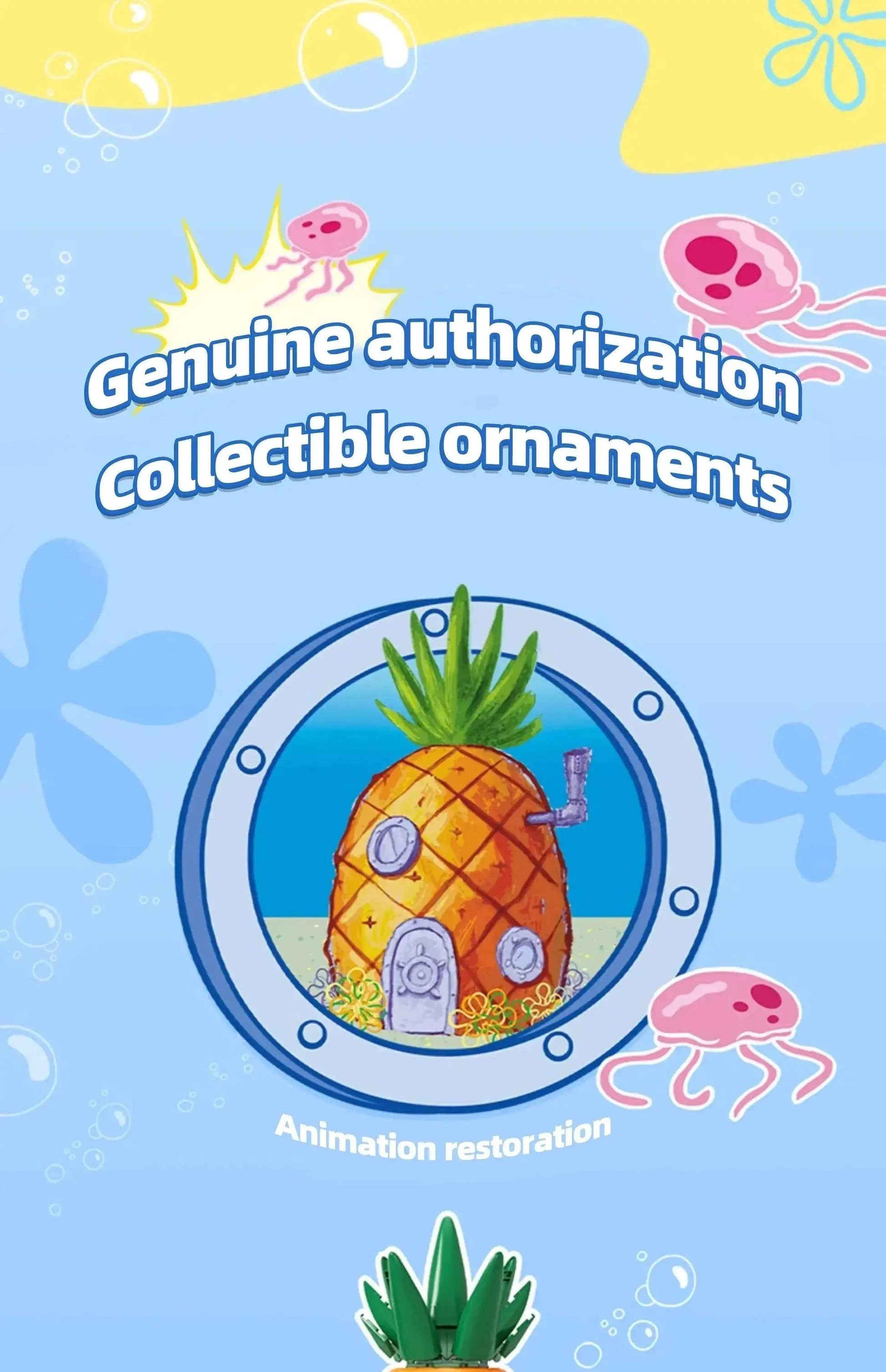 SpongeBob SquarePants Building Blocks Pineapple House Set - ToylandEU