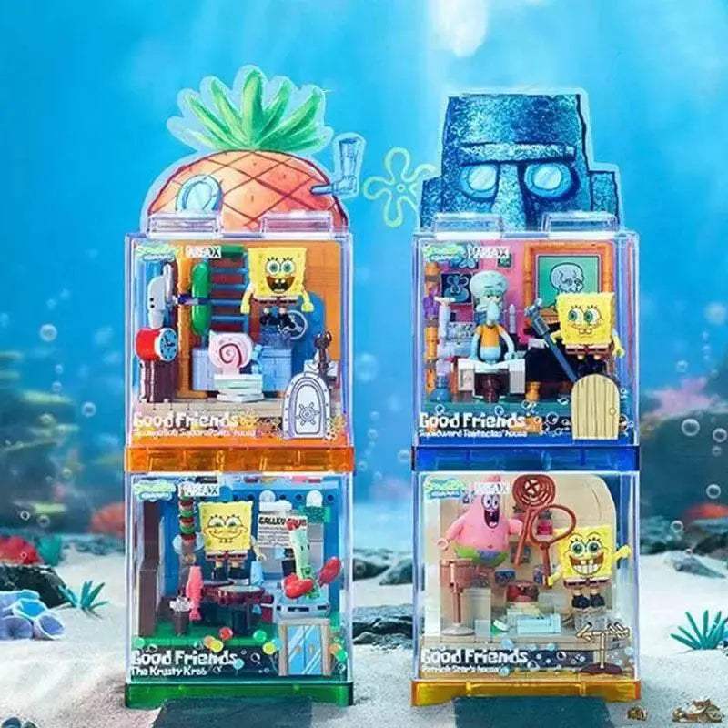 Spongebob Building Blocks Pineapple House Model Kids Gift - ToylandEU