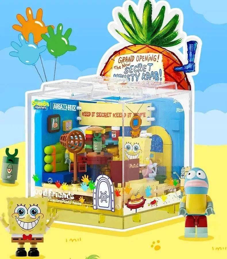 Spongebob Building Blocks Pineapple House Model Kids Gift - ToylandEU