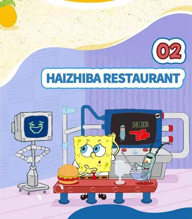Spongebob Building Blocks Pineapple House Model Kids Gift - ToylandEU