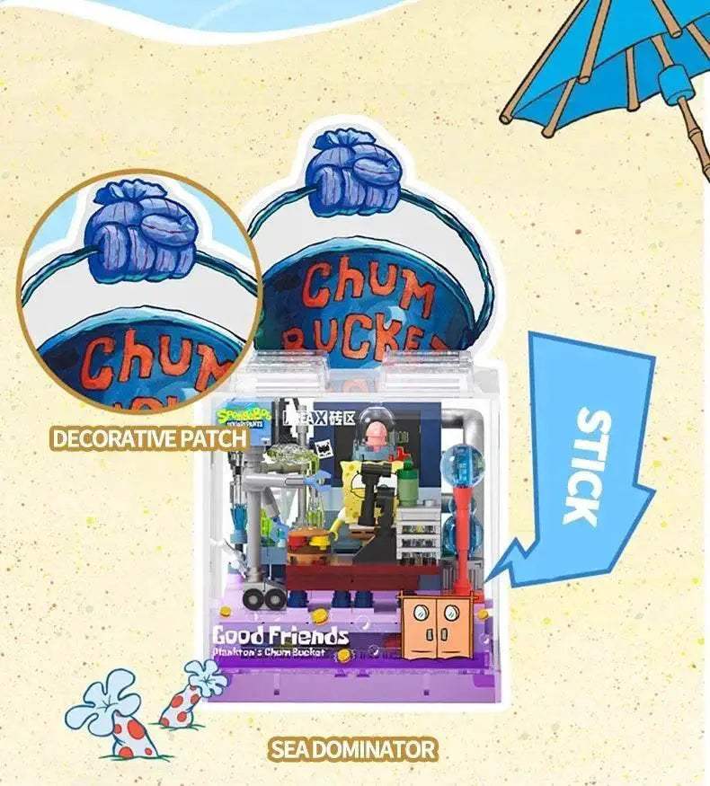 Spongebob Building Blocks Pineapple House Model Kids Gift - ToylandEU