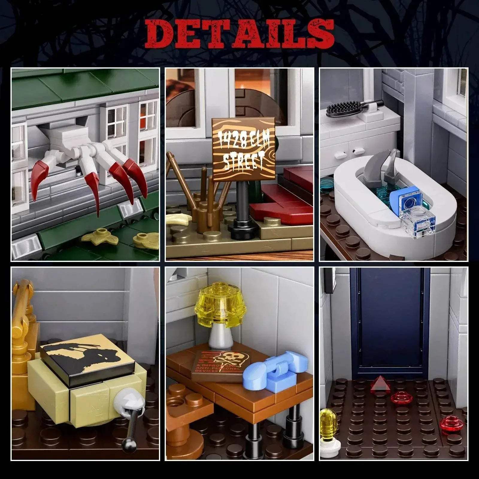  Gripping Spooky 1099 Piece Blocks Kit Model Toyland EU -  ToylandEU™