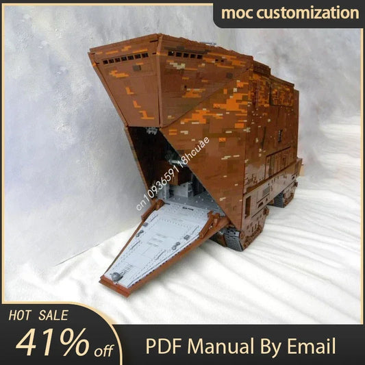 MOC Star Wars Sandcrawler Building Blocks Kit Educational Toy - ToylandEU