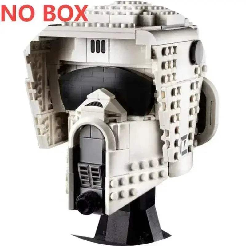 Star Wars Space Combat Helmet Building Blocks Desk Decor - ToylandEU