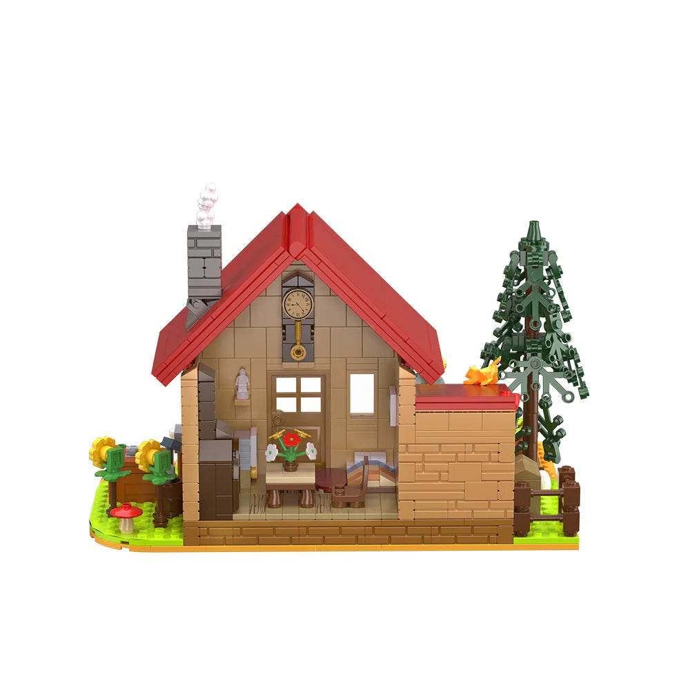 MOC Stardew Valley Farmhouse Model Building Blocks Gift - ToylandEU