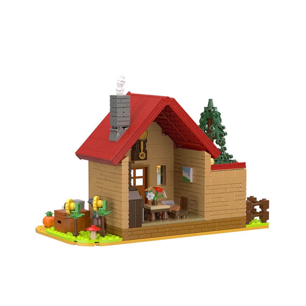 MOC Stardew Valley Farmhouse Model Building Blocks Gift - ToylandEU