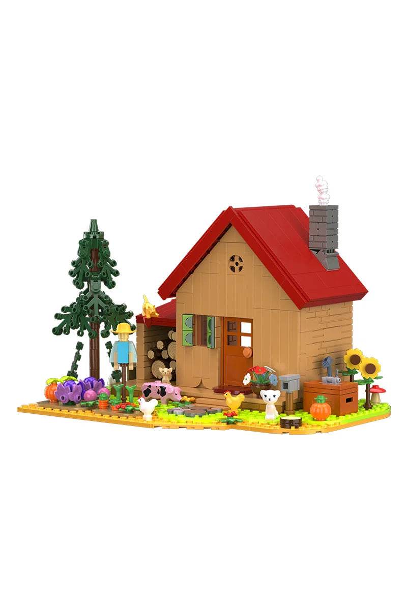 MOC Stardew Valley Farmhouse Model Building Blocks Gift - ToylandEU