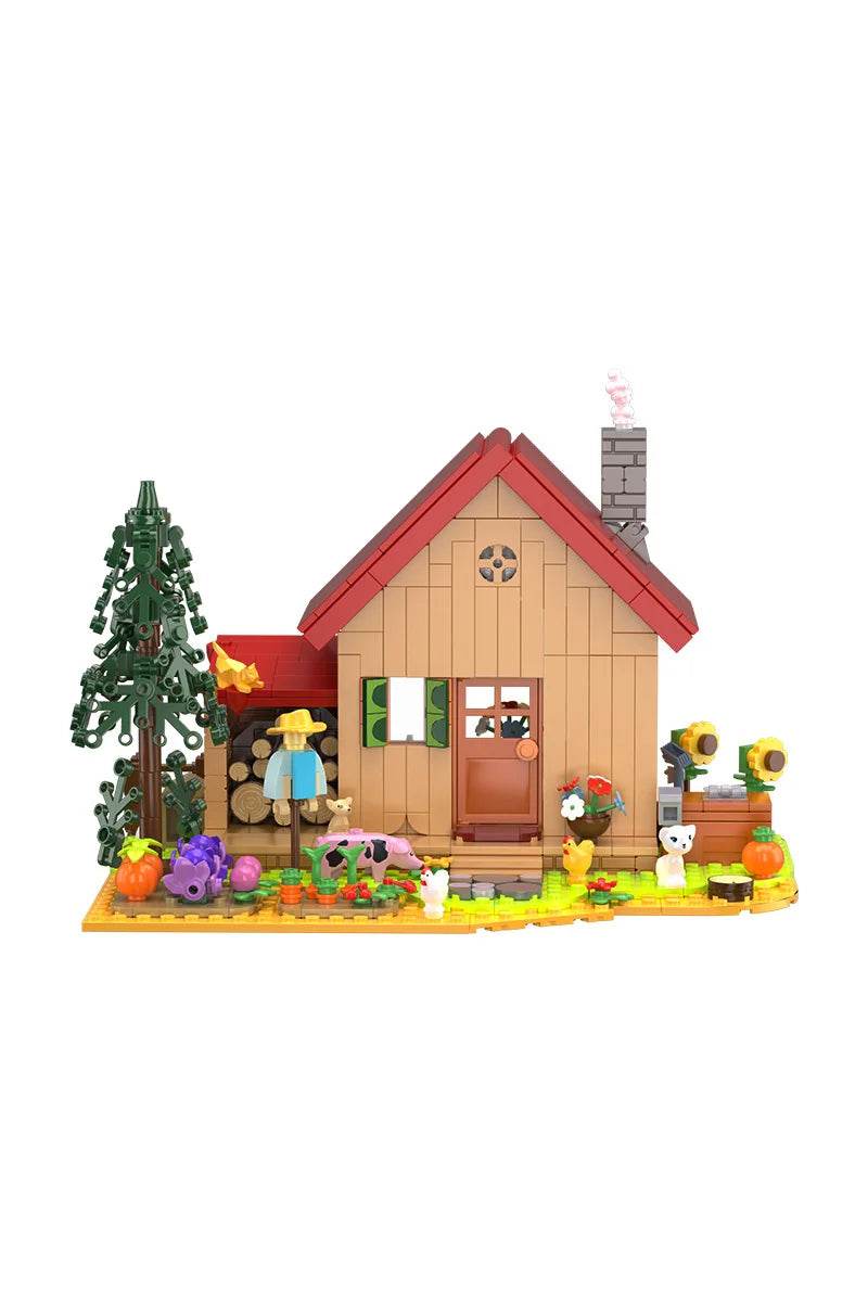 MOC Stardew Valley Farmhouse Model Building Blocks Gift - ToylandEU