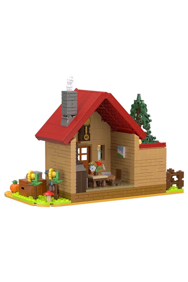 MOC Stardew Valley Farmhouse Model Building Blocks Gift - ToylandEU