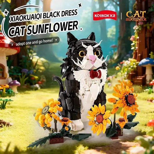  Sunflower Cat Building Blocks 1434 Piece Premium Set -  ToylandEU™