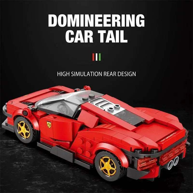 Super Sport Car Building Blocks City Speed Champion Vehicle Model - ToylandEU