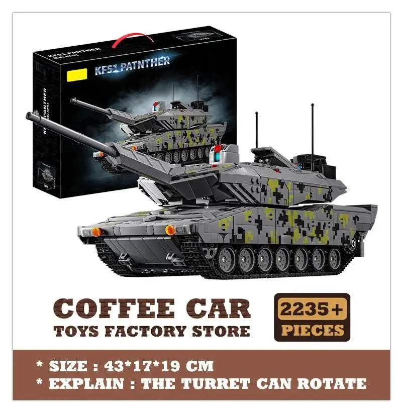 T-14 Main Battle Tank Building Blocks Children Toys MOC Bricks - ToylandEU