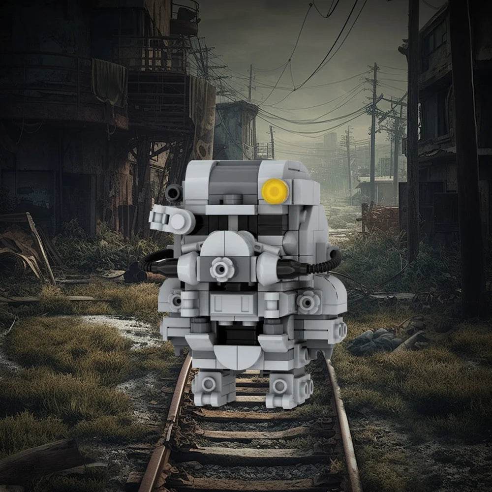 MOC T-60 Power Armor Brickheadz Doll Building Blocks Gift Building Bricks MOC - ToylandEU