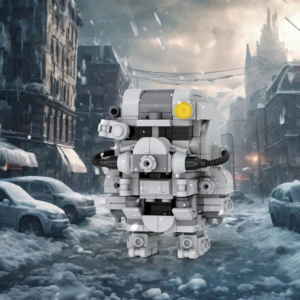 MOC T-60 Power Armor Brickheadz Doll Building Blocks Gift Building Bricks MOC - ToylandEU