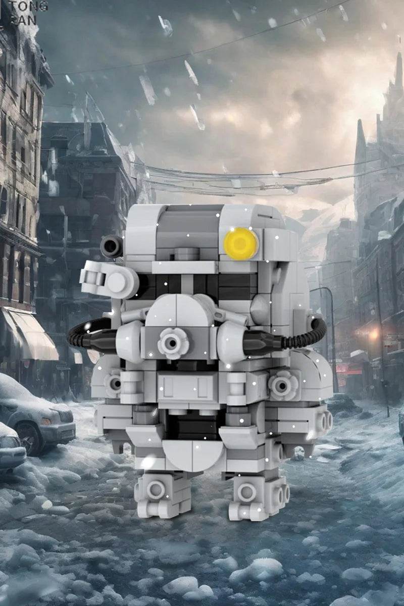 MOC T-60 Power Armor Brickheadz Doll Building Blocks Gift Building Bricks MOC - ToylandEU