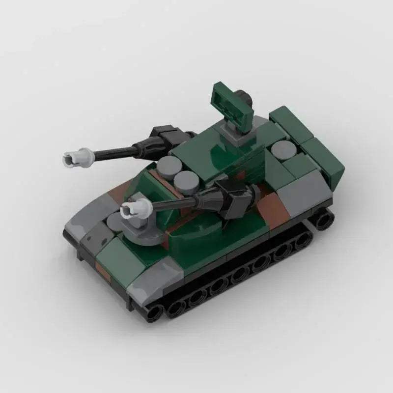 MOC Tank Model Building Blocks Educational Military Desktop Ornament - ToylandEU