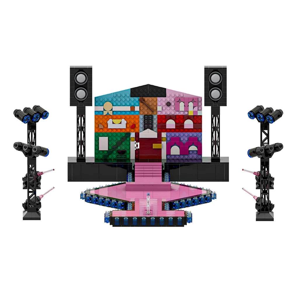 MOC Taylors The Eras Tour Building Blocks Concert Stage Building Bricks MOC - ToylandEU