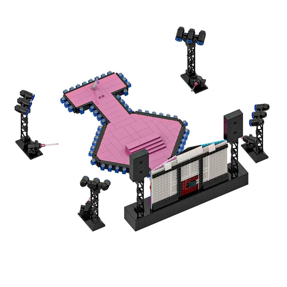 MOC Taylors The Eras Tour Building Blocks Concert Stage Building Bricks MOC - ToylandEU