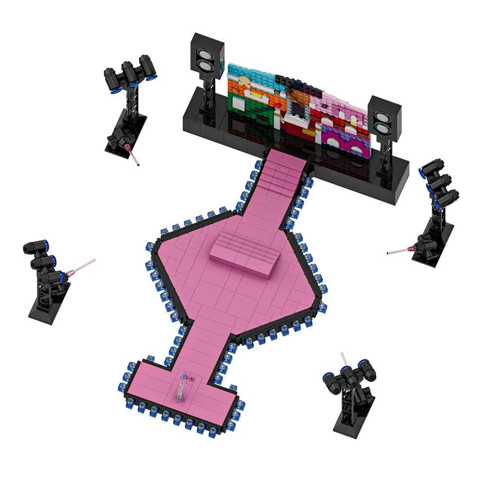 MOC Taylors The Eras Tour Building Blocks Concert Stage Building Bricks MOC - ToylandEU