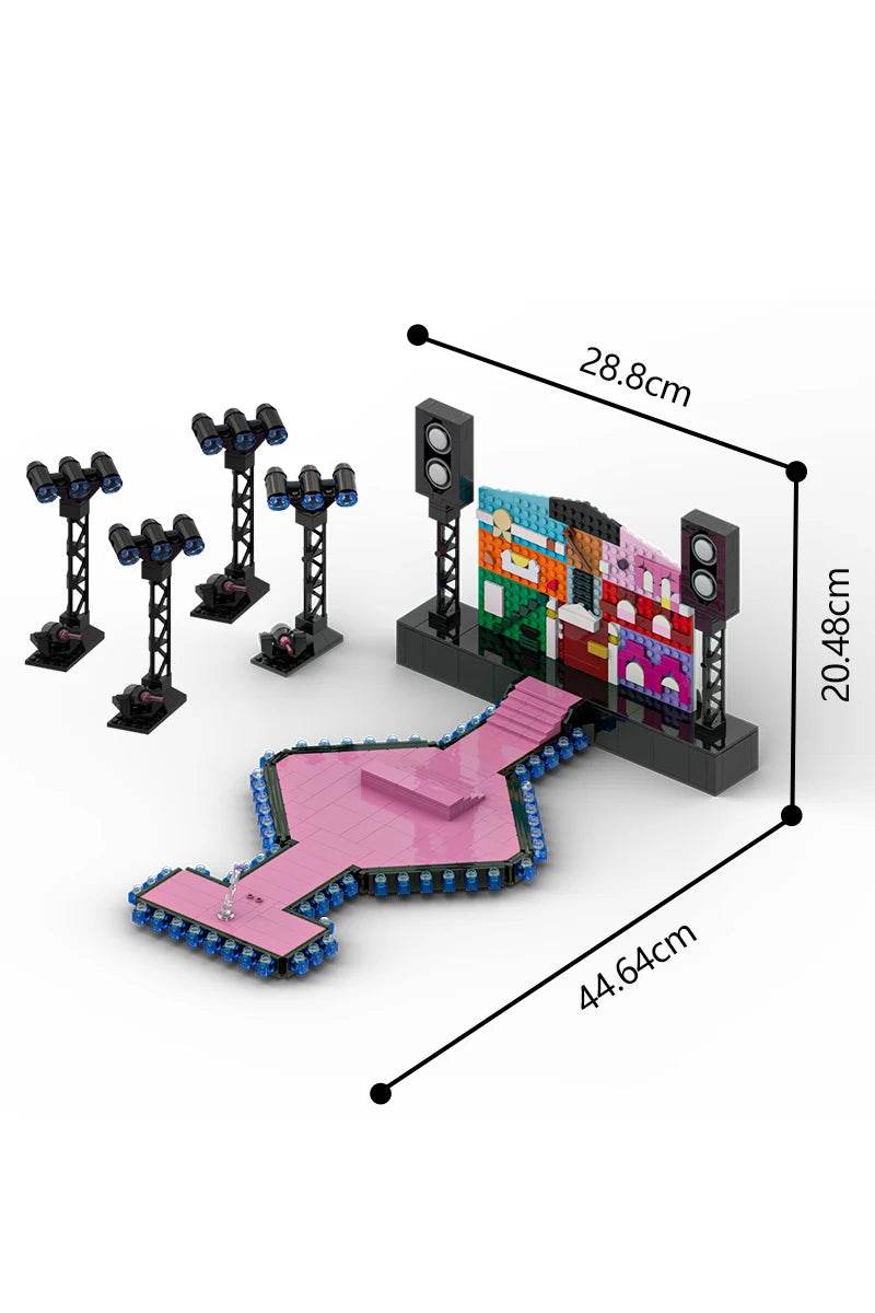 MOC Taylors The Eras Tour Building Blocks Concert Stage Building Bricks MOC - ToylandEU