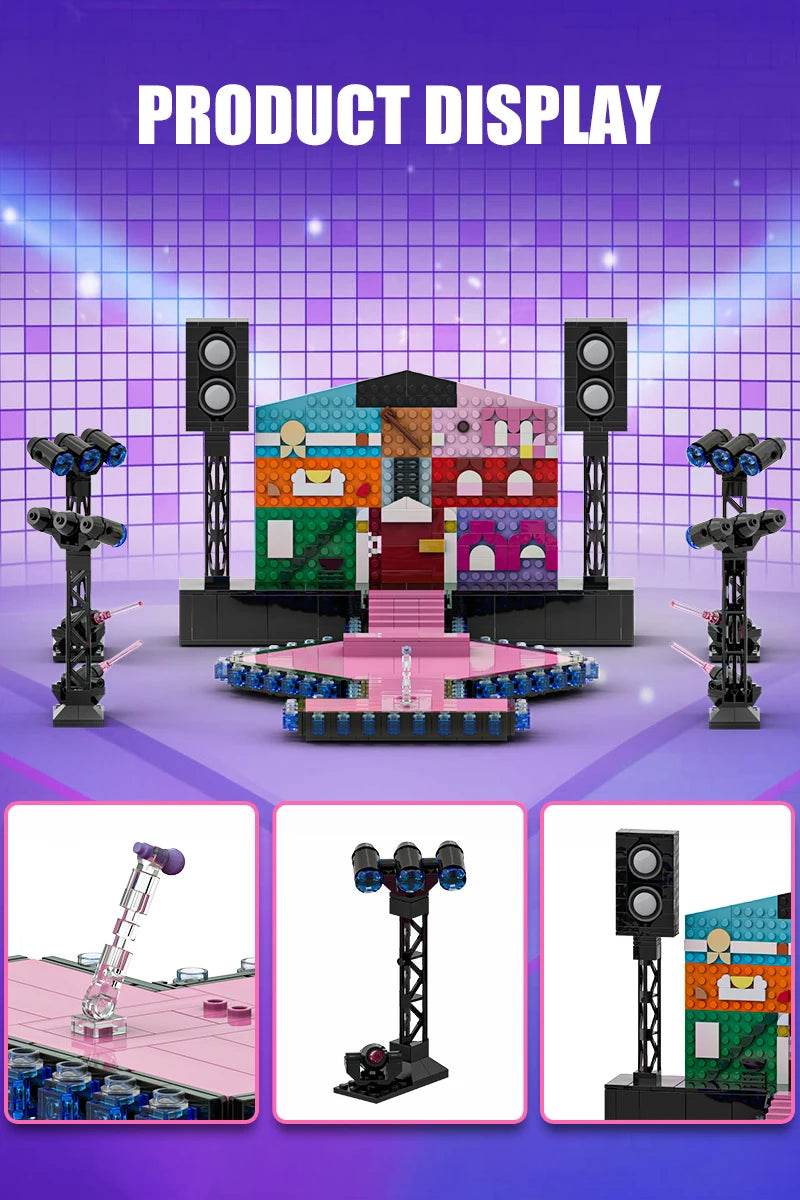 MOC Taylors The Eras Tour Building Blocks Concert Stage Building Bricks MOC - ToylandEU