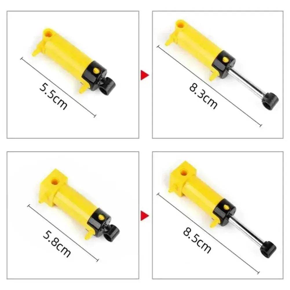 MOC Technical Hose Air Pump Tank Push Rod Putter Switch Piston Compatible With Legoeds Pneumatic Parts - ToylandEU