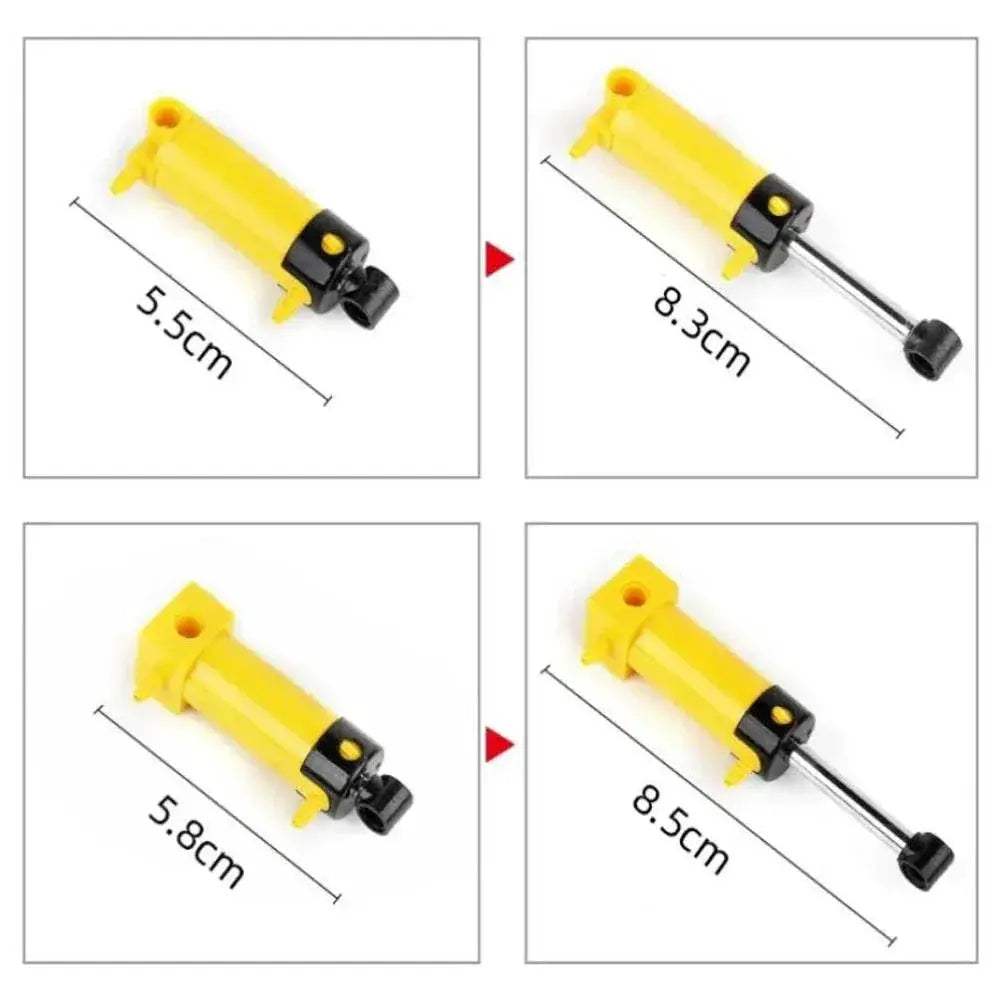 MOC Technical Hose Air Pump Tank Push Rod Putter Switch Piston Compatible With Legoeds Pneumatic Parts - ToylandEU