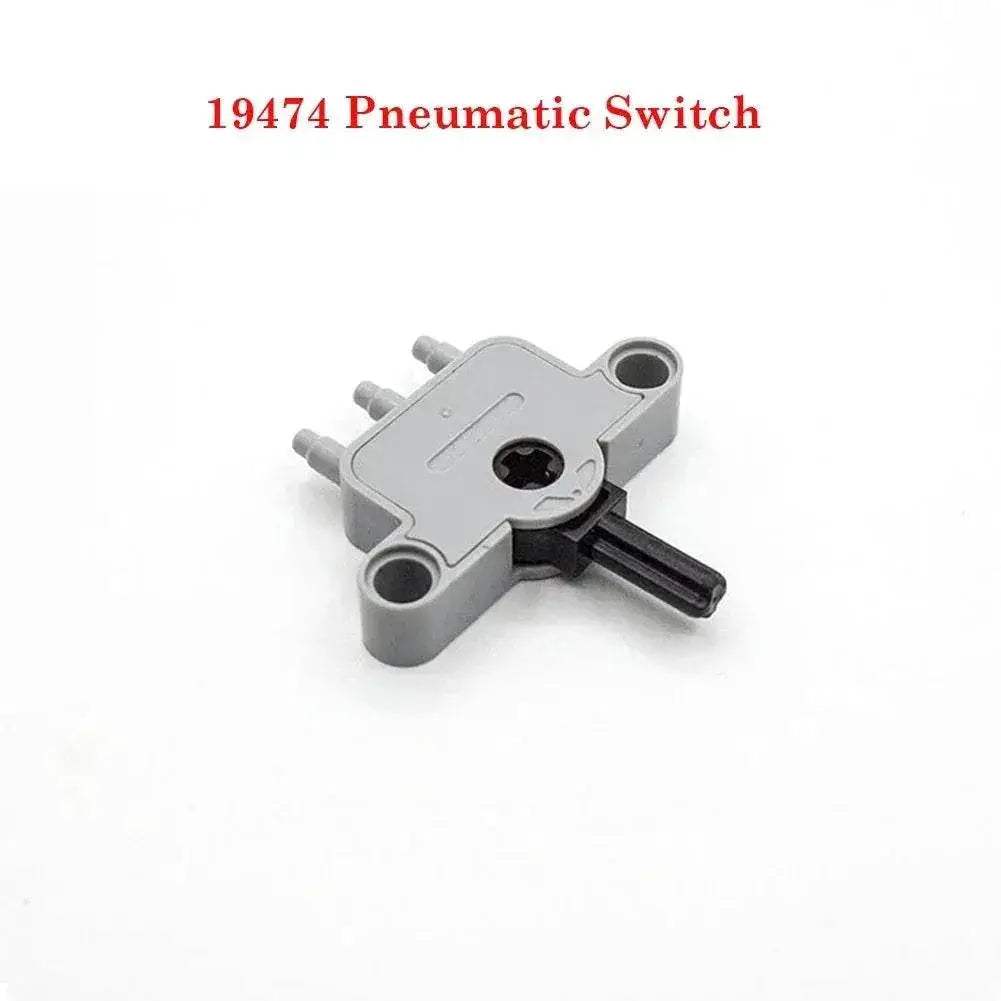MOC Technical Hose Air Pump Tank Push Rod Putter Switch Piston Compatible With Legoeds Pneumatic Parts - ToylandEU