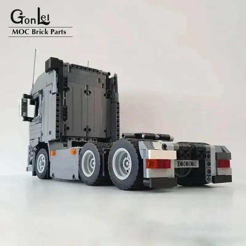  MOC Technical Truck Engineering Container FH Tractor Unit Building Blocks 4x2 6x4 Trailer Unit Tower Head Car Model Bricks Toy Gifts -  ToylandEU™