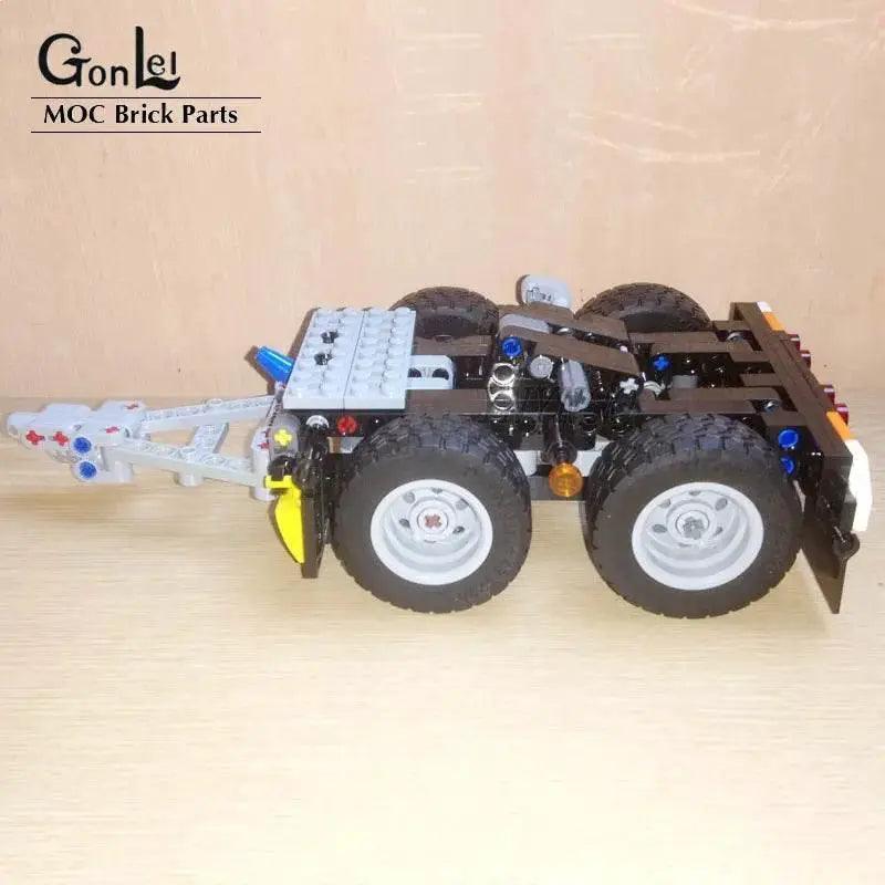  MOC Technical Truck Engineering Container FH Tractor Unit Building Blocks 4x2 6x4 Trailer Unit Tower Head Car Model Bricks Toy Gifts -  ToylandEU™