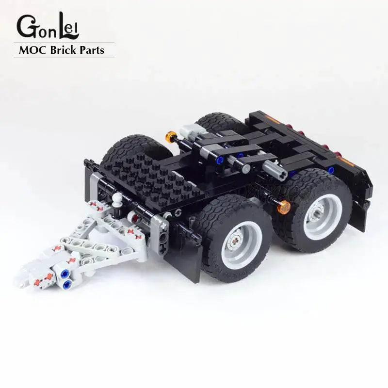  MOC Technical Truck Engineering Container FH Tractor Unit Building Blocks 4x2 6x4 Trailer Unit Tower Head Car Model Bricks Toy Gifts -  ToylandEU™