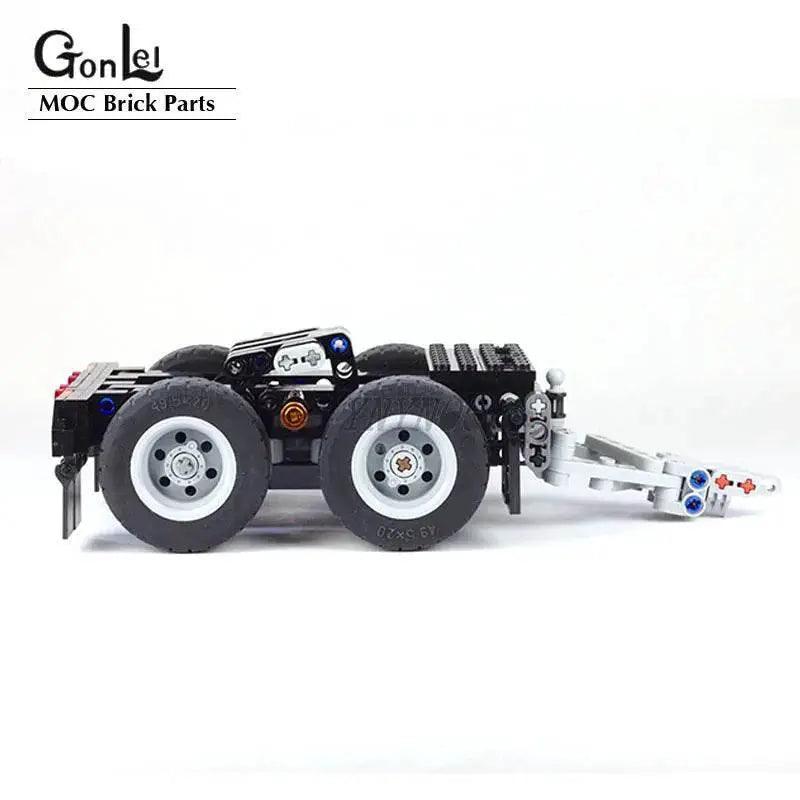  MOC Technical Truck Engineering Container FH Tractor Unit Building Blocks 4x2 6x4 Trailer Unit Tower Head Car Model Bricks Toy Gifts -  ToylandEU™