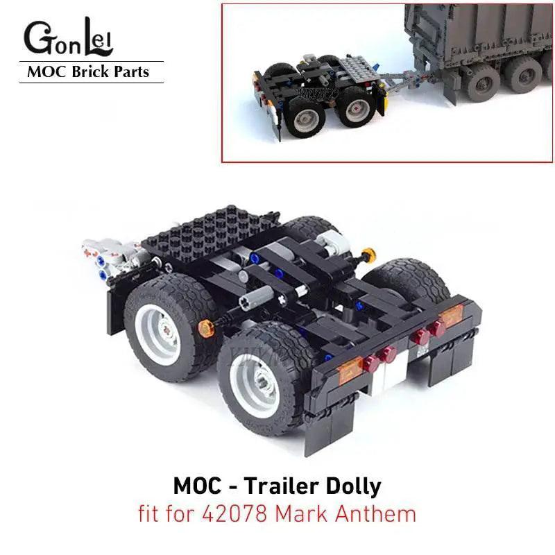  MOC Technical Truck Engineering Container FH Tractor Unit Building Blocks 4x2 6x4 Trailer Unit Tower Head Car Model Bricks Toy Gifts -  ToylandEU™