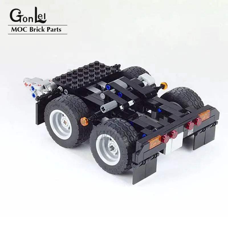  MOC Technical Truck Engineering Container FH Tractor Unit Building Blocks 4x2 6x4 Trailer Unit Tower Head Car Model Bricks Toy Gifts -  ToylandEU™