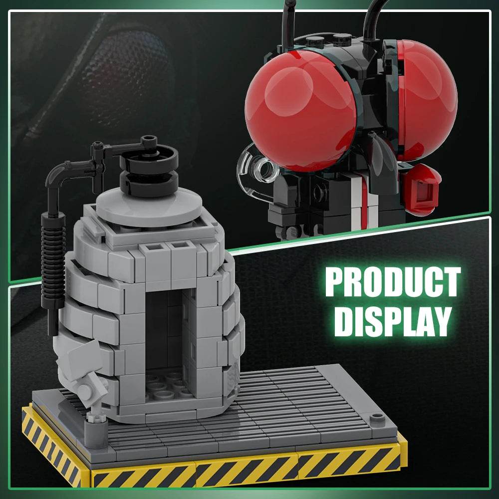 MOC The Fly Model Building Blocks Horror Sci-Fi Gift Set Building Bricks MOC - ToylandEU