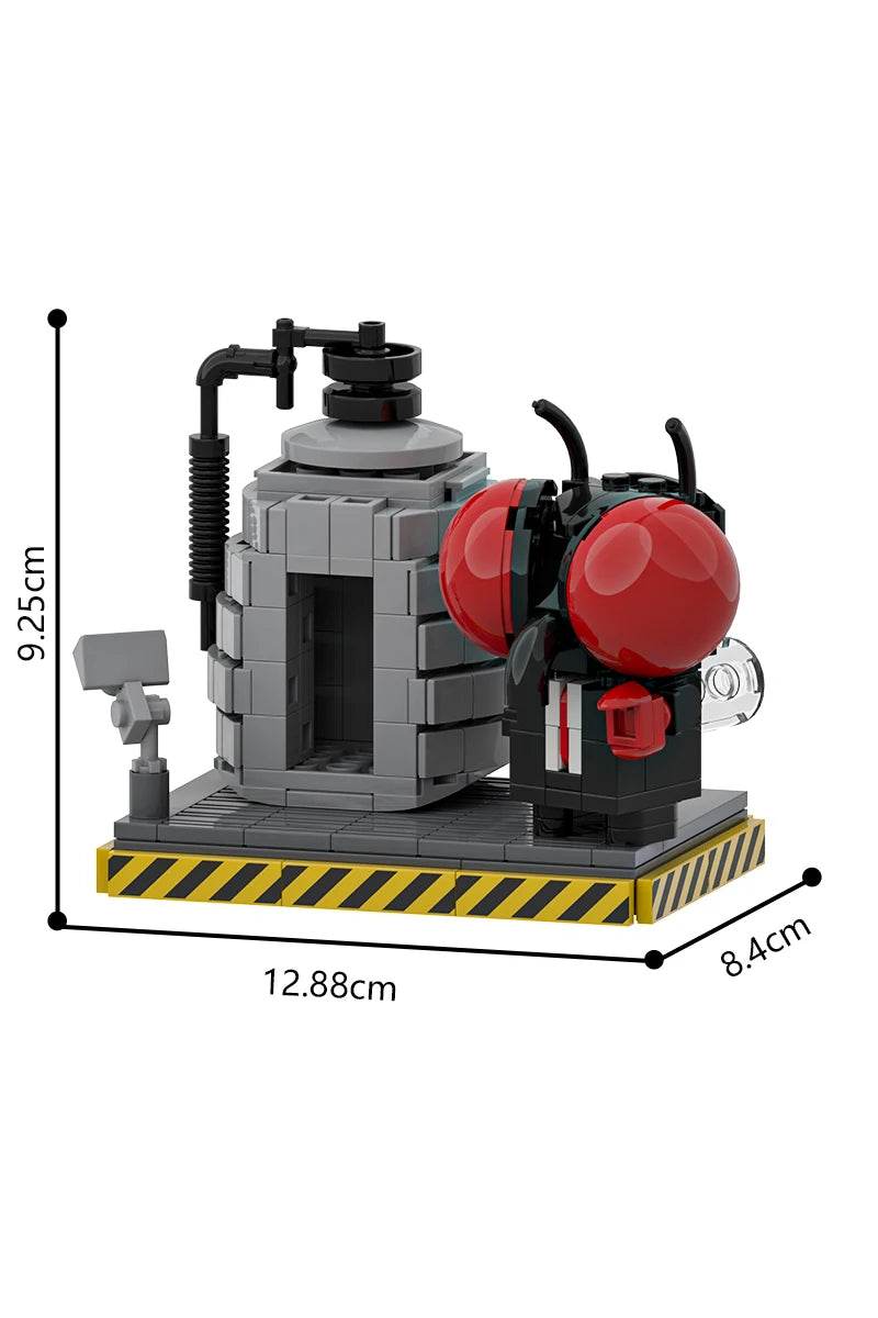 MOC The Fly Model Building Blocks Horror Sci-Fi Gift Set Building Bricks MOC - ToylandEU