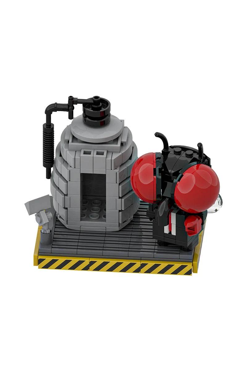 MOC The Fly Model Building Blocks Horror Sci-Fi Gift Set Building Bricks MOC - ToylandEU