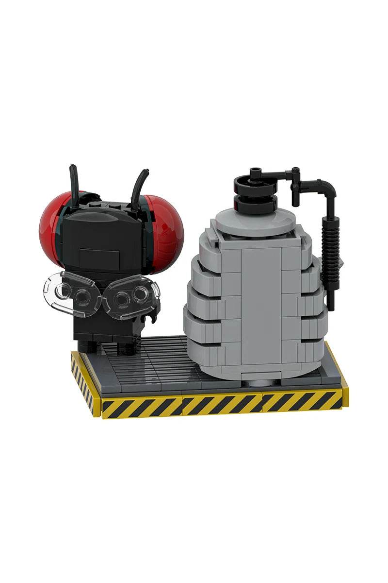MOC The Fly Model Building Blocks Horror Sci-Fi Gift Set Building Bricks MOC - ToylandEU