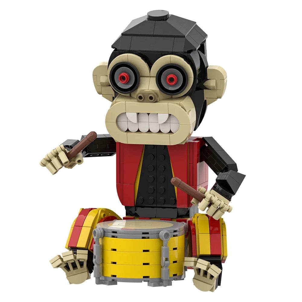 MOC The Monkey Building Blocks Horror Movie Building Bricks MOC Gift - ToylandEU