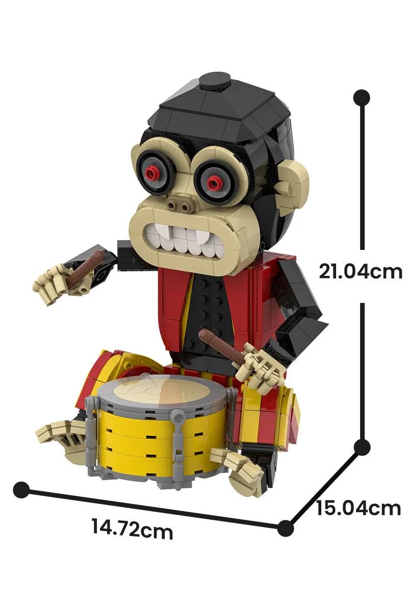 MOC The Monkey Building Blocks Horror Movie Building Bricks MOC Gift - ToylandEU