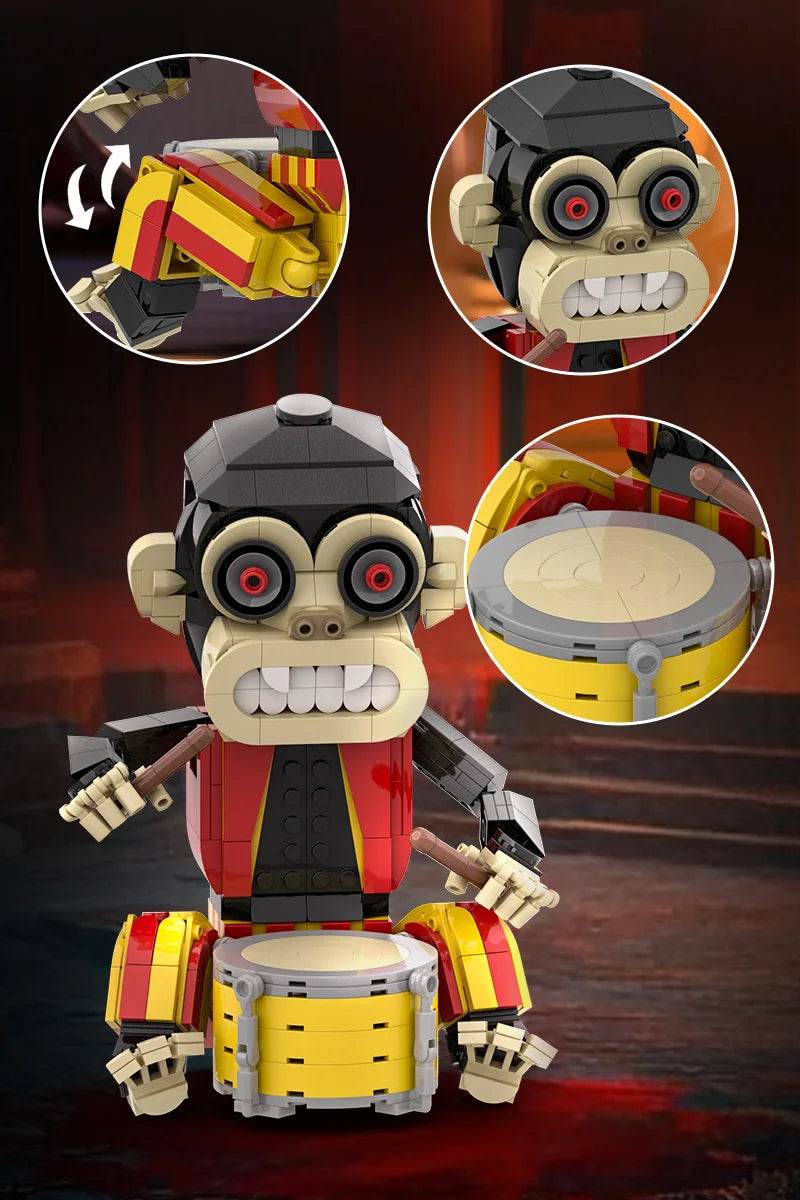 MOC The Monkey Building Blocks Horror Movie Building Bricks MOC Gift - ToylandEU