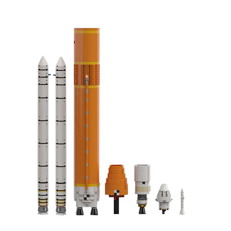MOC The Strongest Super Heavy Space Launch System Artemis SLS Block 1 Building Block Set Child Gifts Building Bricks MOC - ToylandEU