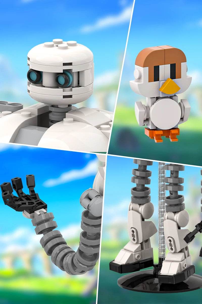 MOC The Wild Robot Animation Roz Robot Model Building Blocks Building Bricks MOC - ToylandEU