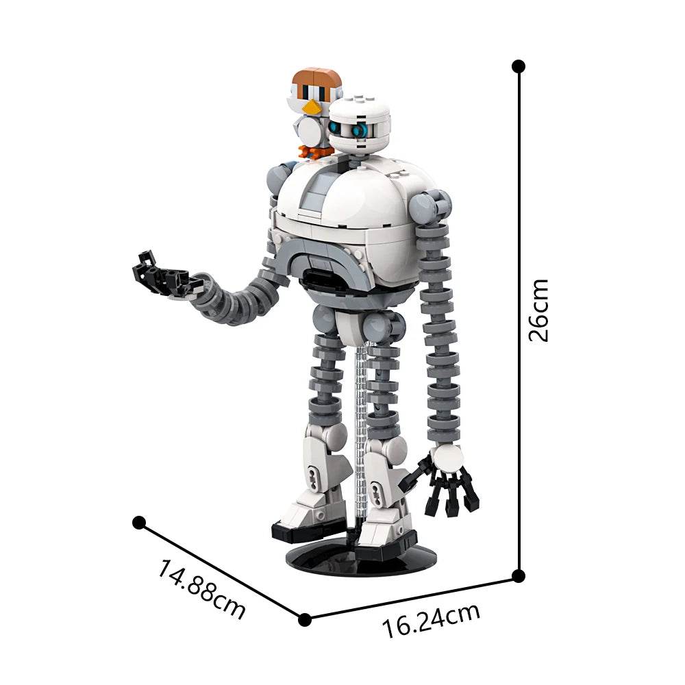 MOC The Wild Robot Animation Roz Robot Model Building Blocks Building Bricks MOC - ToylandEU