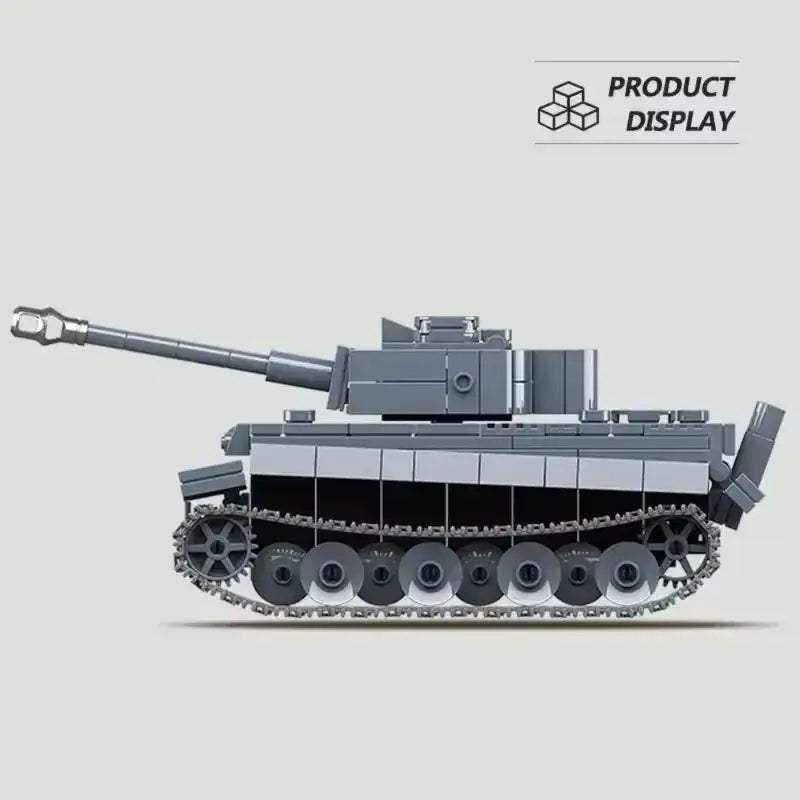 Tiger I Tank Building Blocks Compatible With Lego Sets - ToylandEU